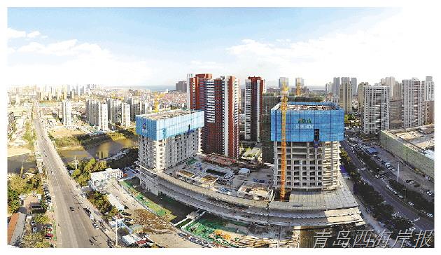 建设中的孙家滩安置区。□白钰 摄 建设中的孙家滩安置区。□白钰 摄